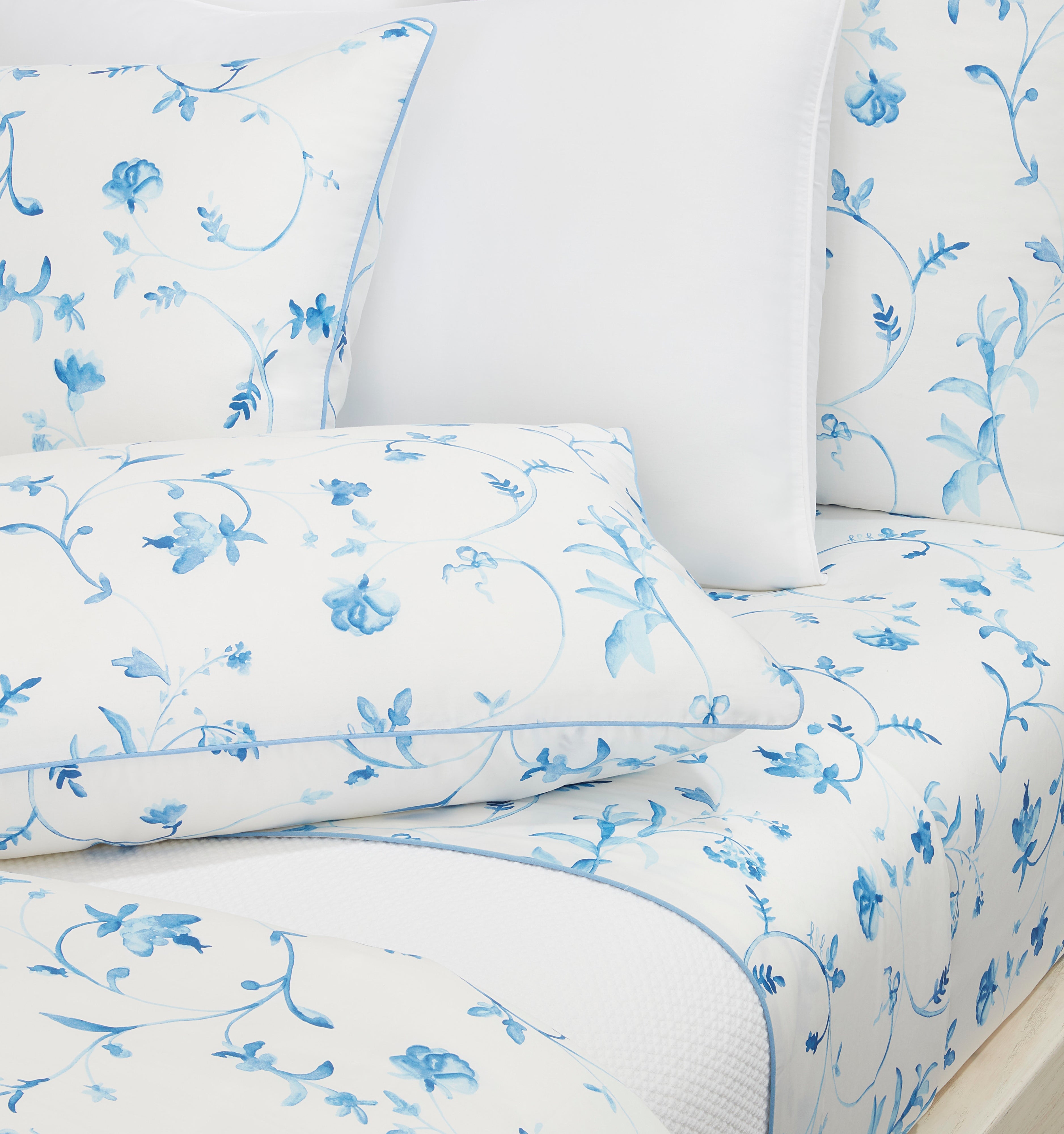 The Duvet Cover - Blue Botanical