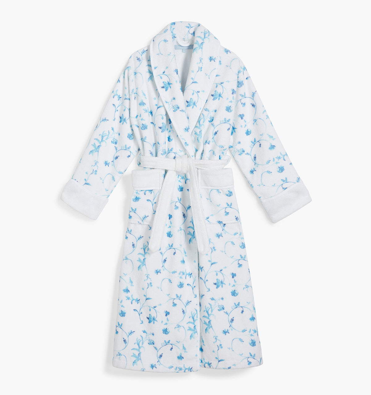 The Hotel Robe - Blue Botanical