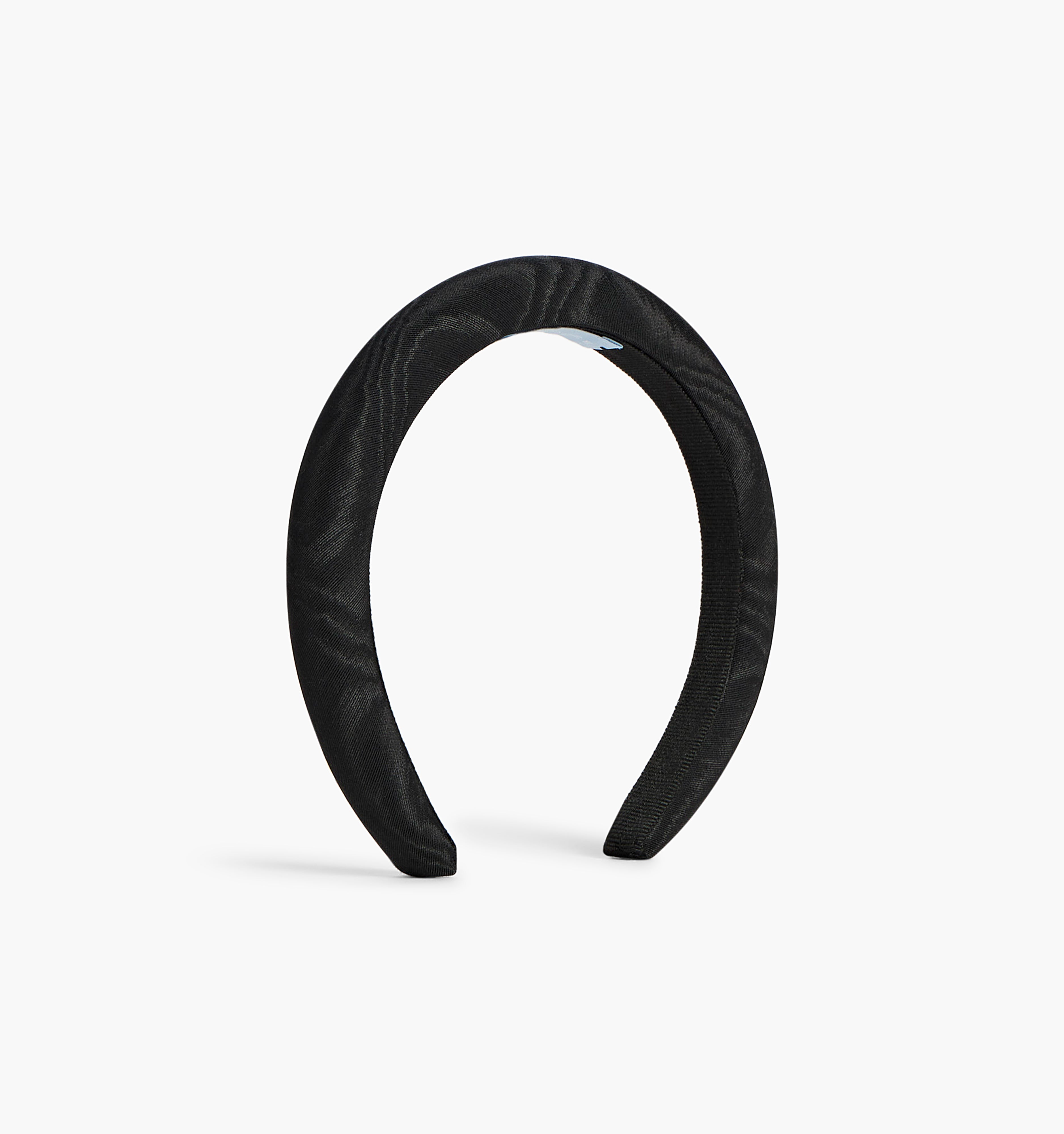 The Alice Headband - Black Moire