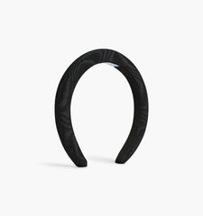 The Alice Headband - Black Moire