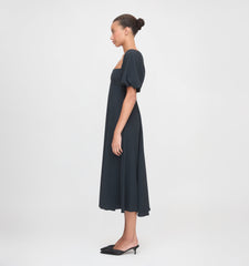 The Matilda Dress - Black Crepe