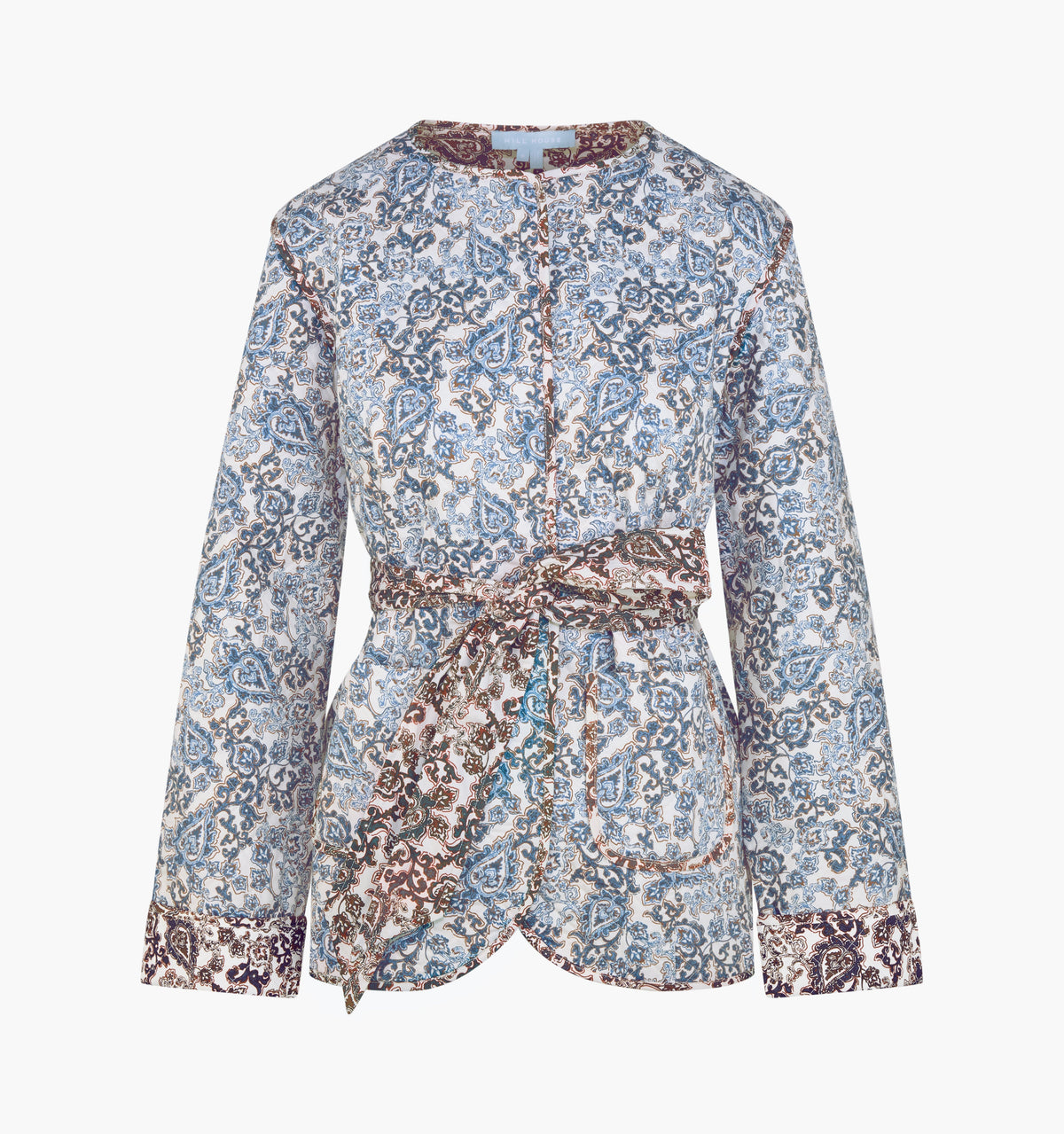 The Aspen Jacket - Chedworth Paisley Blue