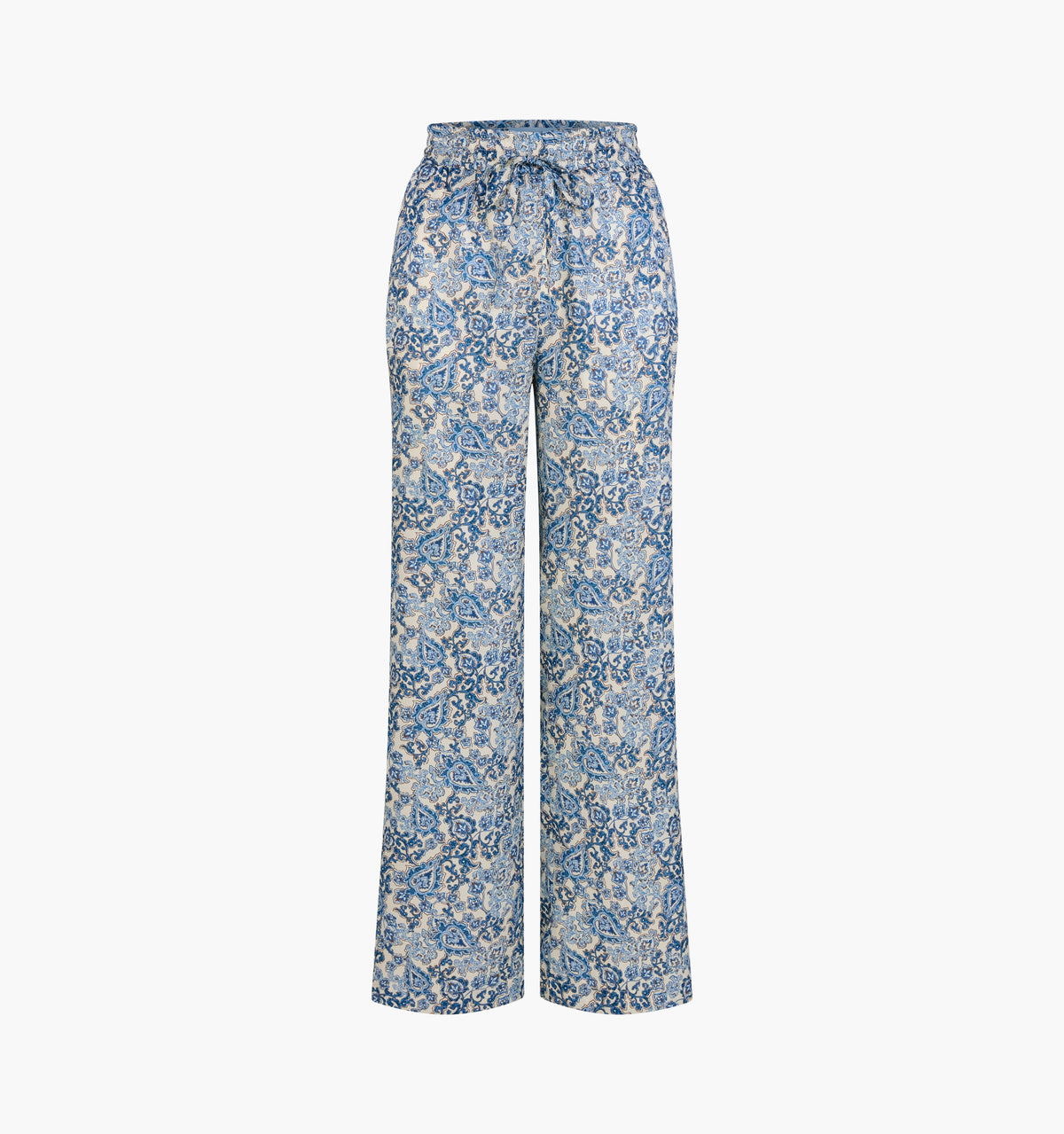The Maxime Pant - Chedworth Paisley Blue