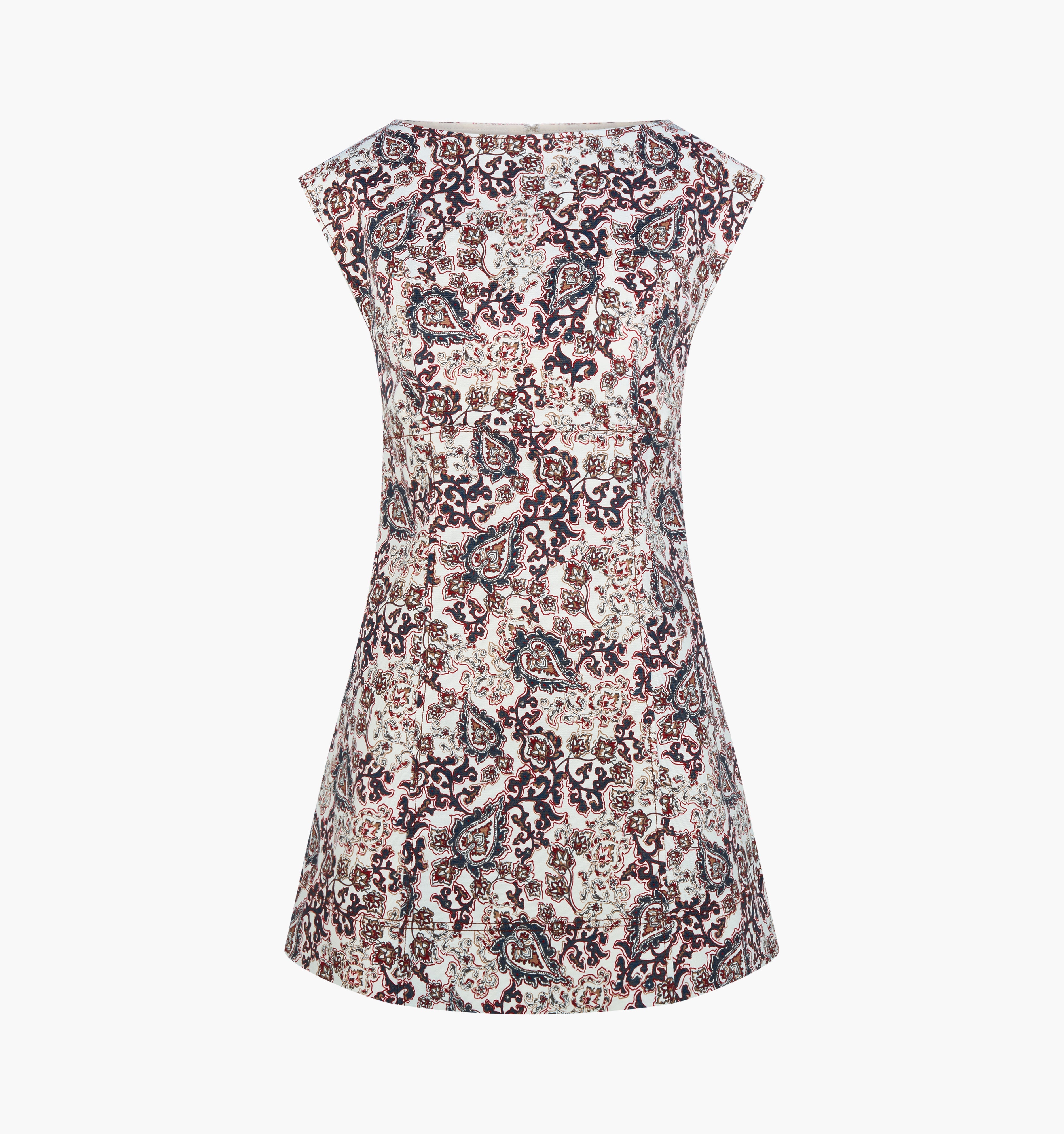 The Rhiannon Dress - Chedworth Paisley Brown