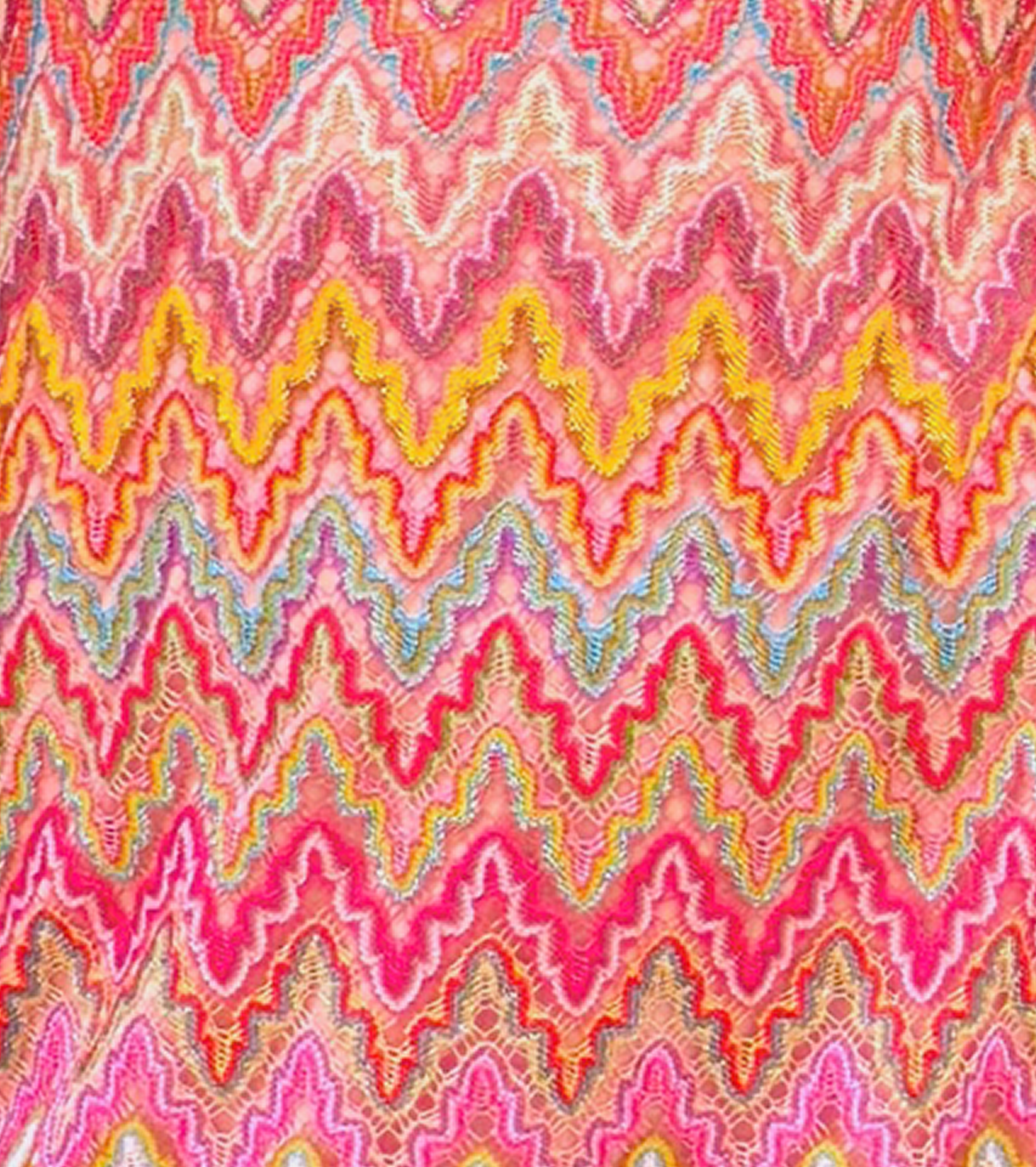 The Nathalie Dress - Pink Sheer Shimmer Knit