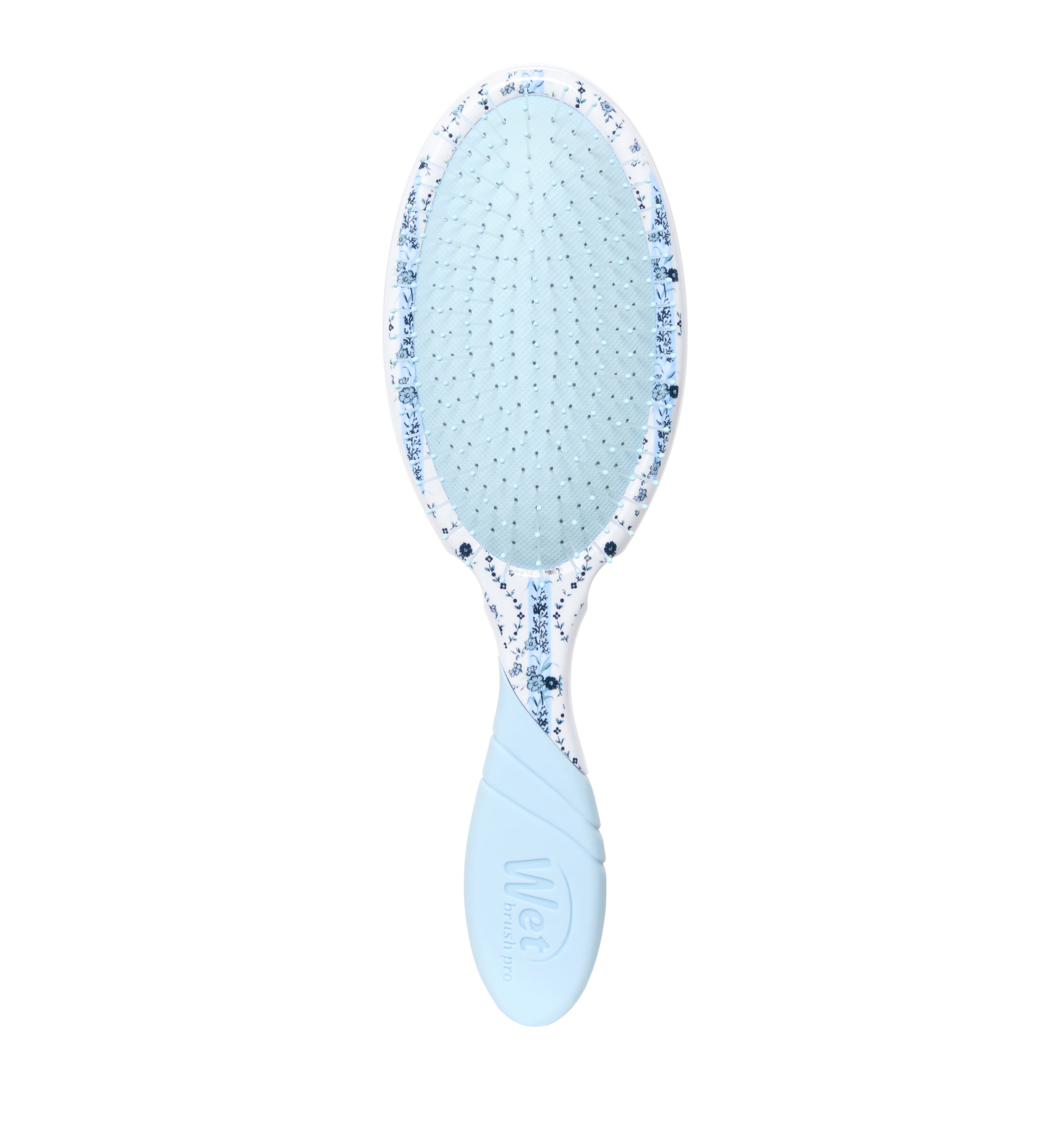 The Hill House x Wet Brush Pro Detangler Brush - Blue Vine Stripe