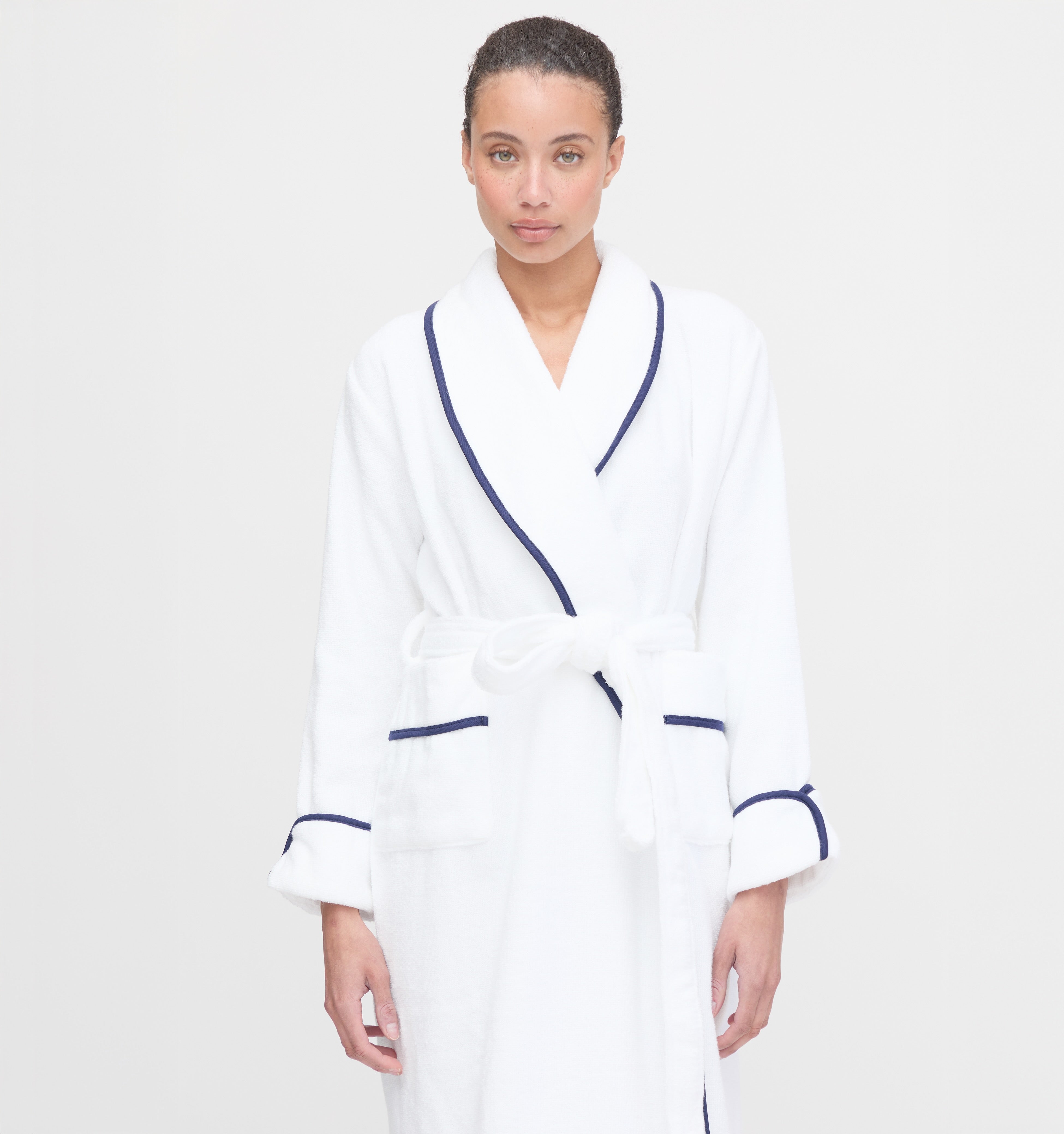 The Hotel Robe - Navy
