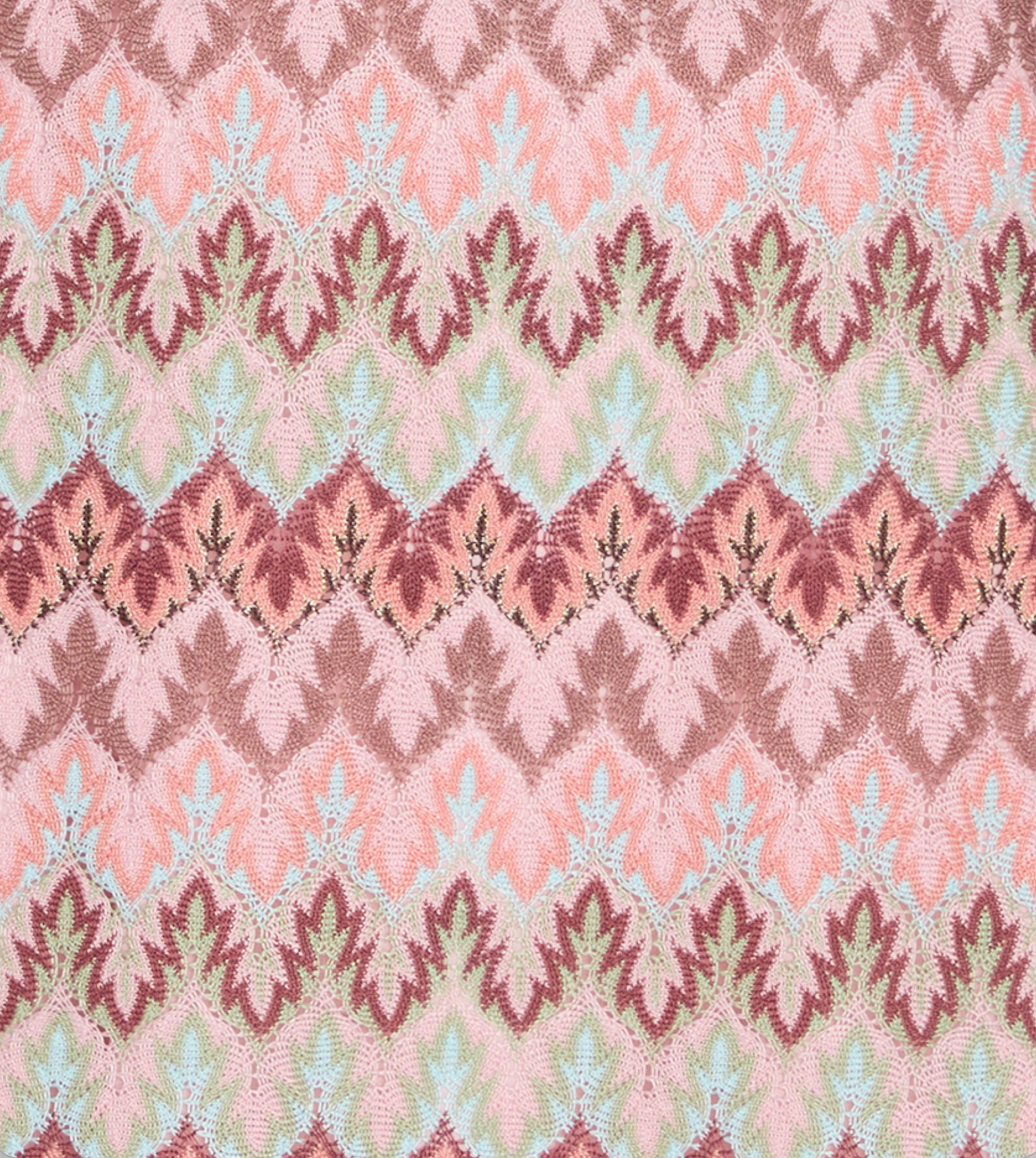 The Delia Top - Pink Multi Smooth Shimmer Knit