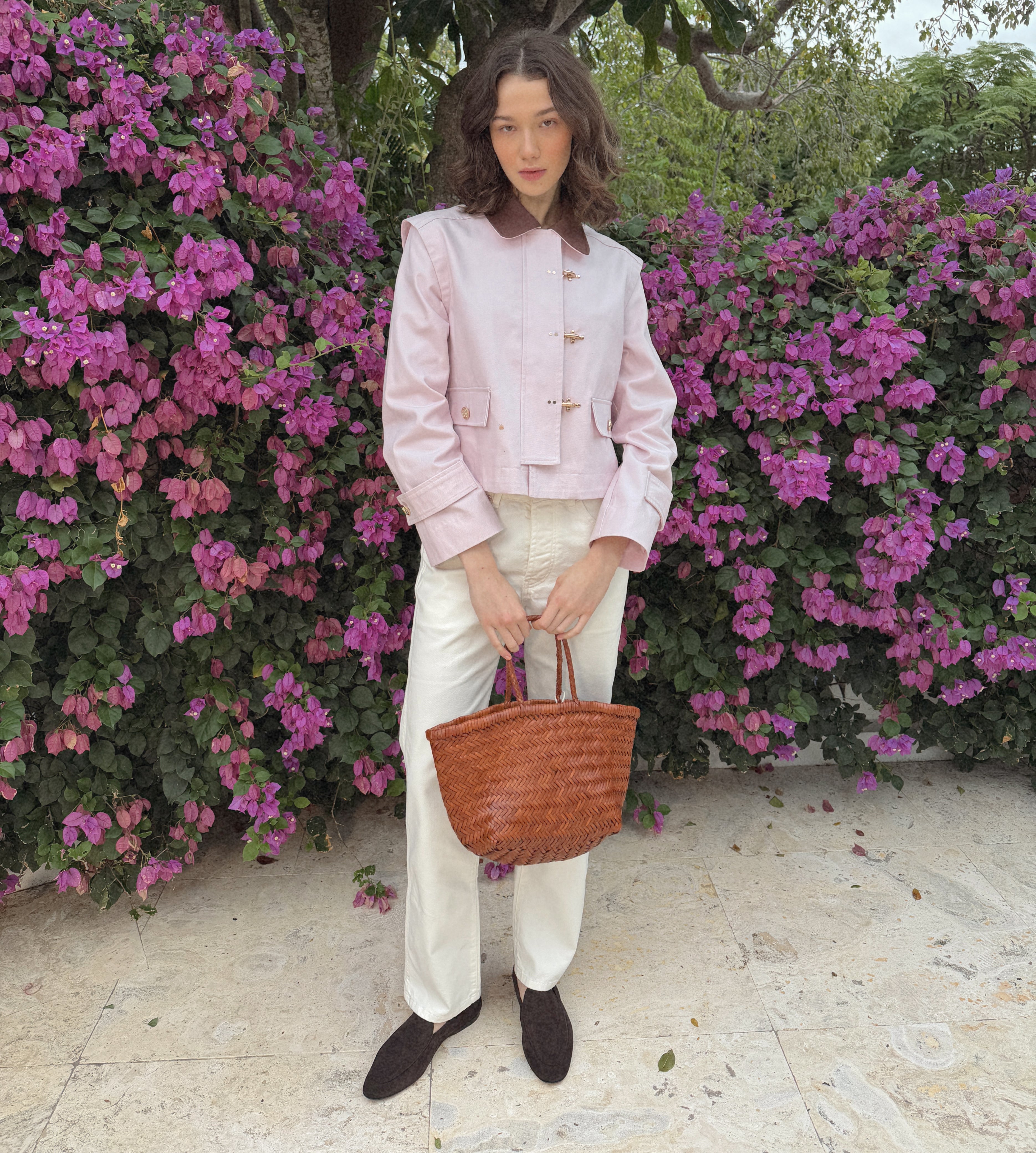 The Clarisse Jacket - Light Pink