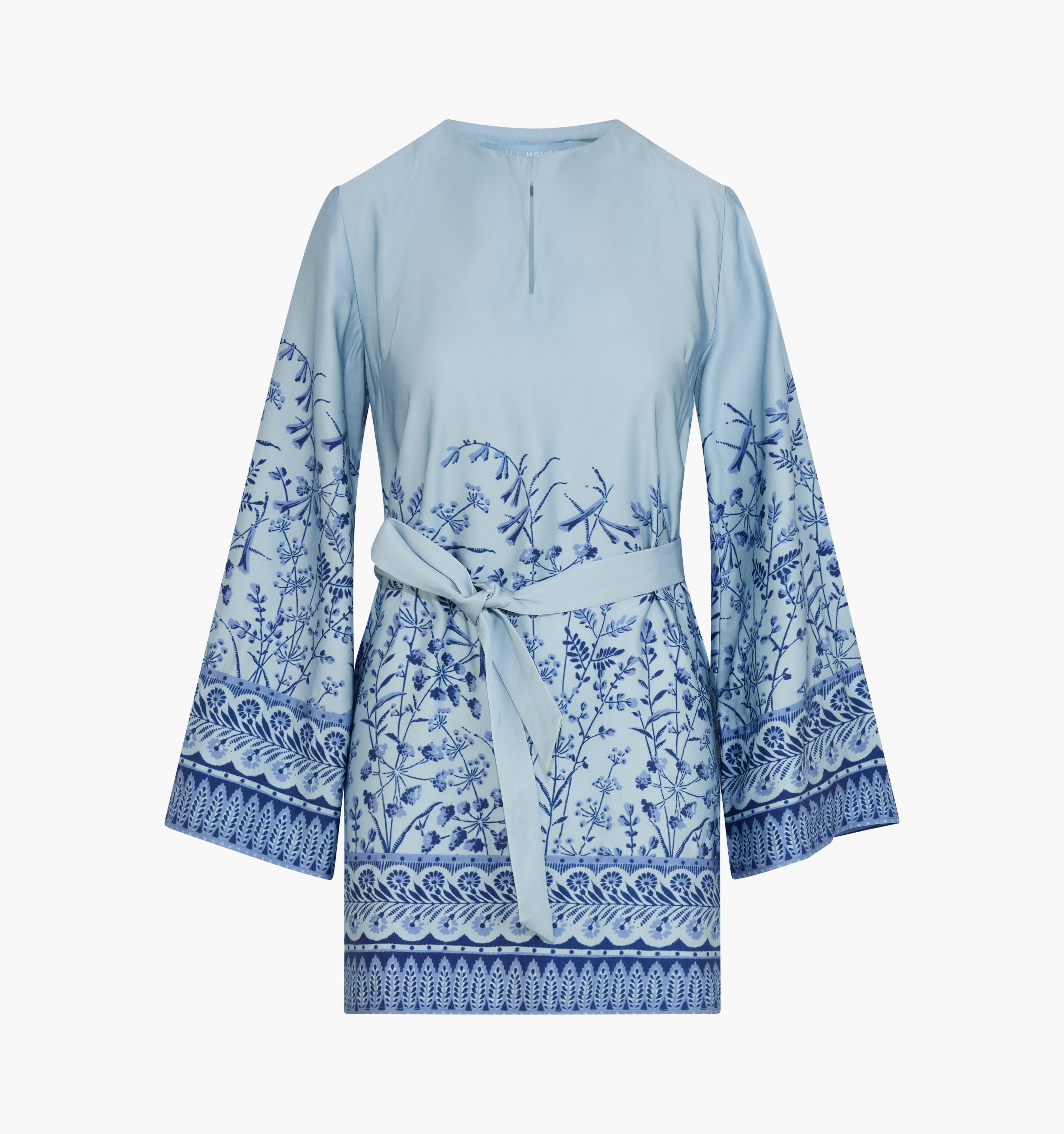 The Magnolia Tunic - Cornflower Wildflower Field