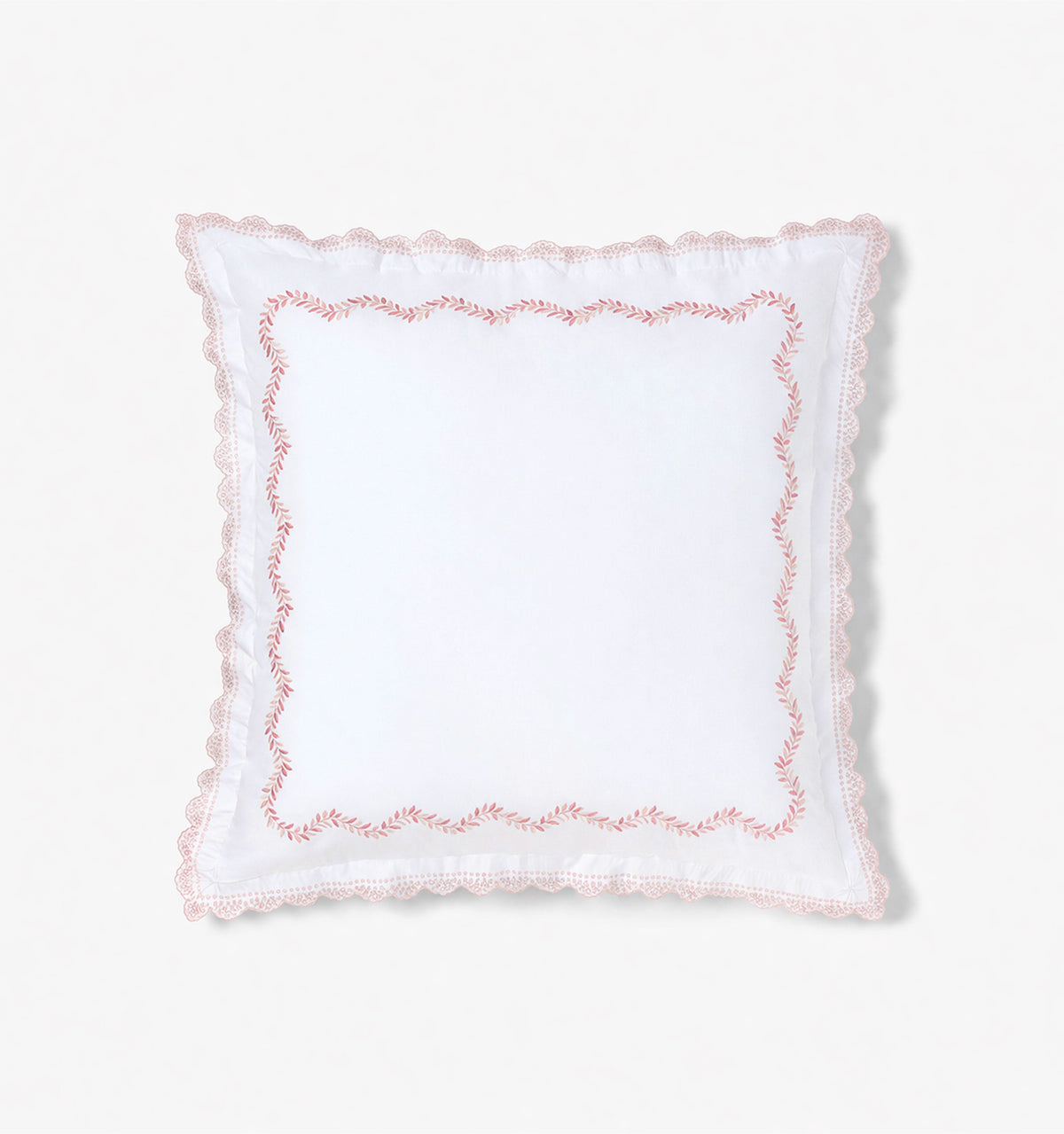 The Euro Sham - Blush Multi Sloane