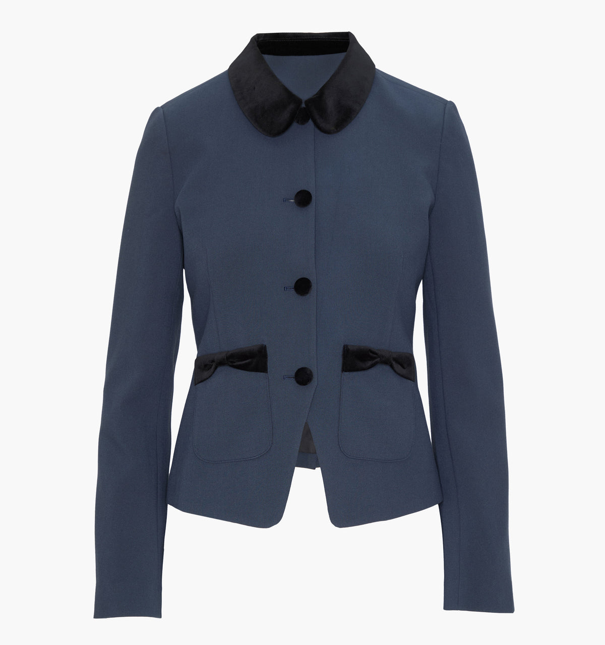 The Evalina Jacket - Navy