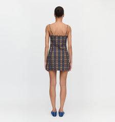 The Rennie Dress - Brown Spencer Plaid