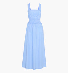 The Azalea Maxi Nap Dress - Blue Stripe