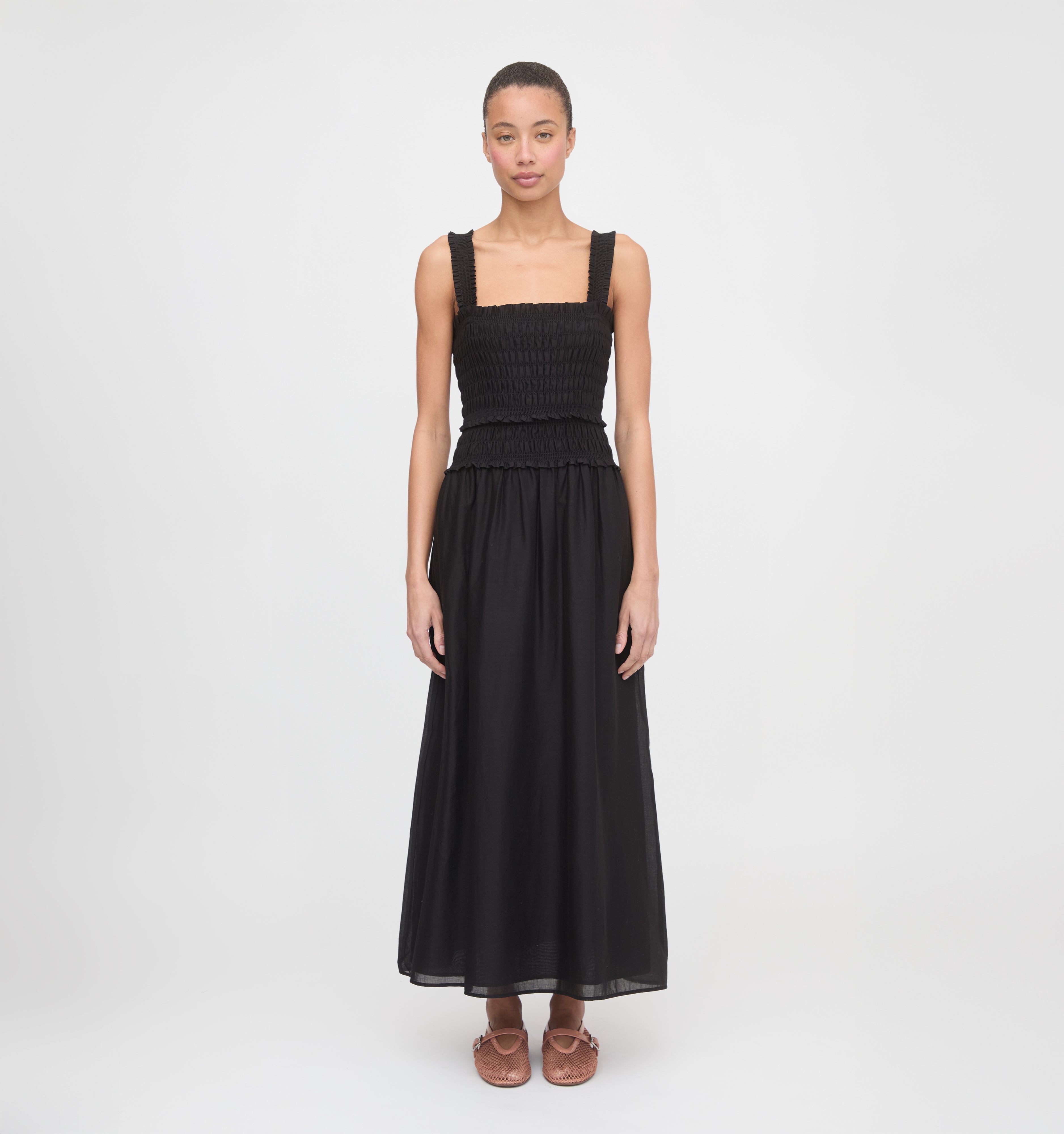 The Azalea Maxi Nap Dress - Black