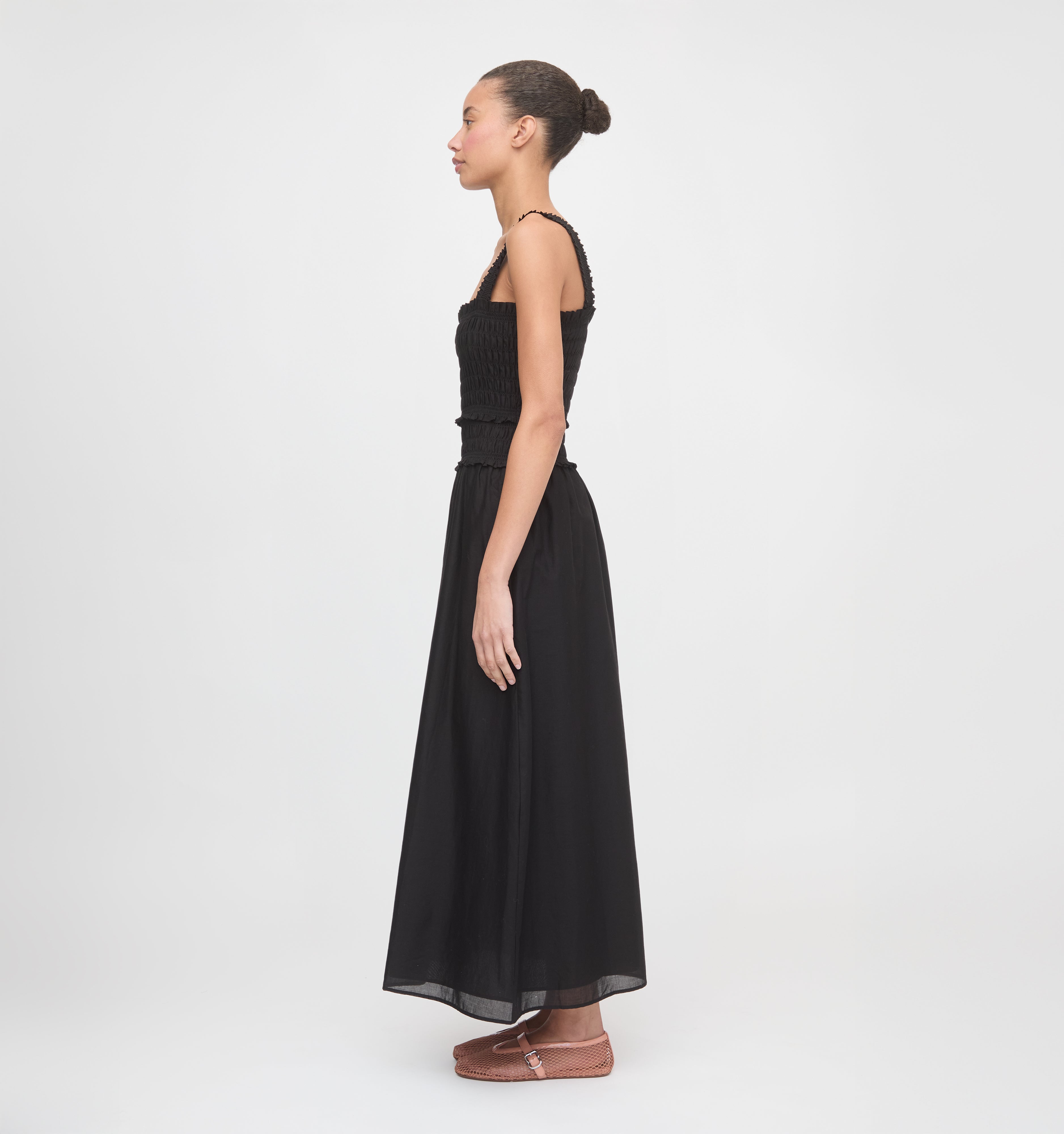 The Azalea Maxi Nap Dress - Black