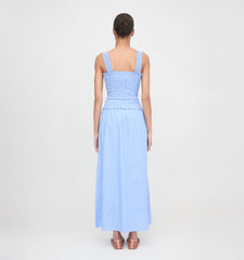 The Azalea Maxi Nap Dress - Blue Stripe