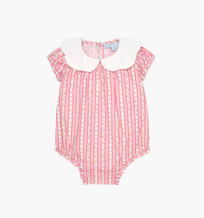 The Baby Nova Bubble - Pansy Stripe Pink