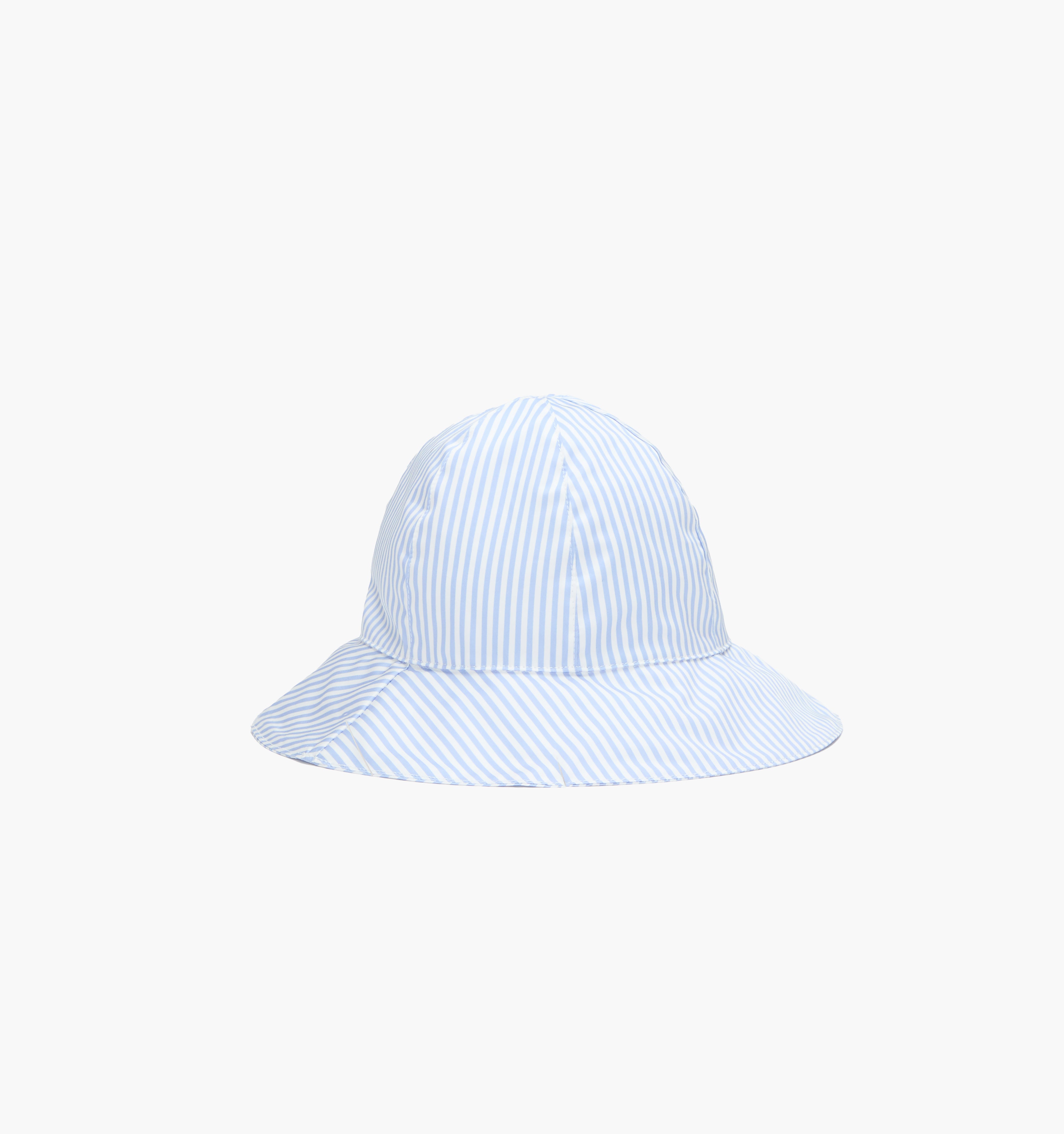 The Baby Sunhat - Blue/White Stripe