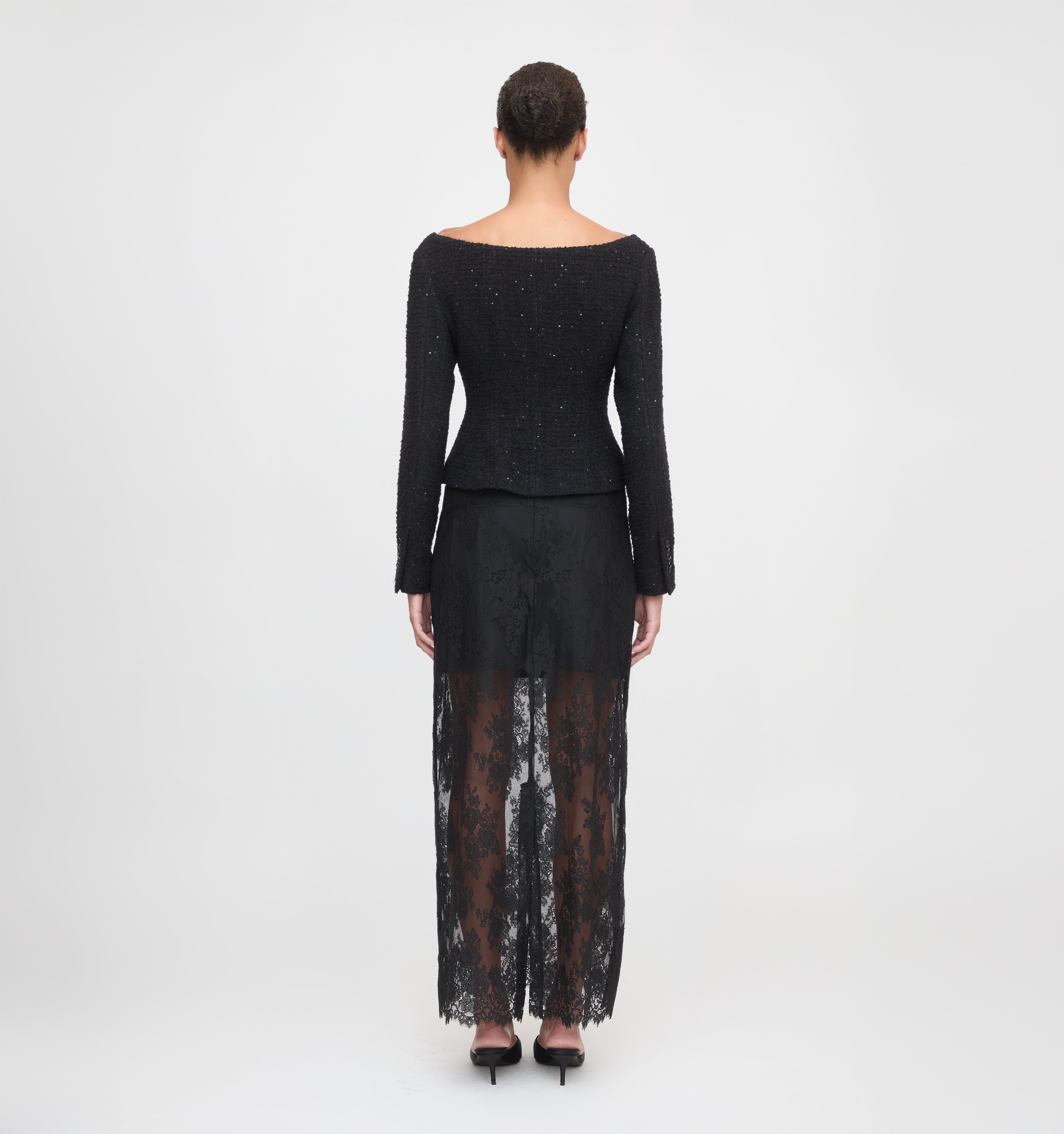 The Lark Skirt - Black Lace