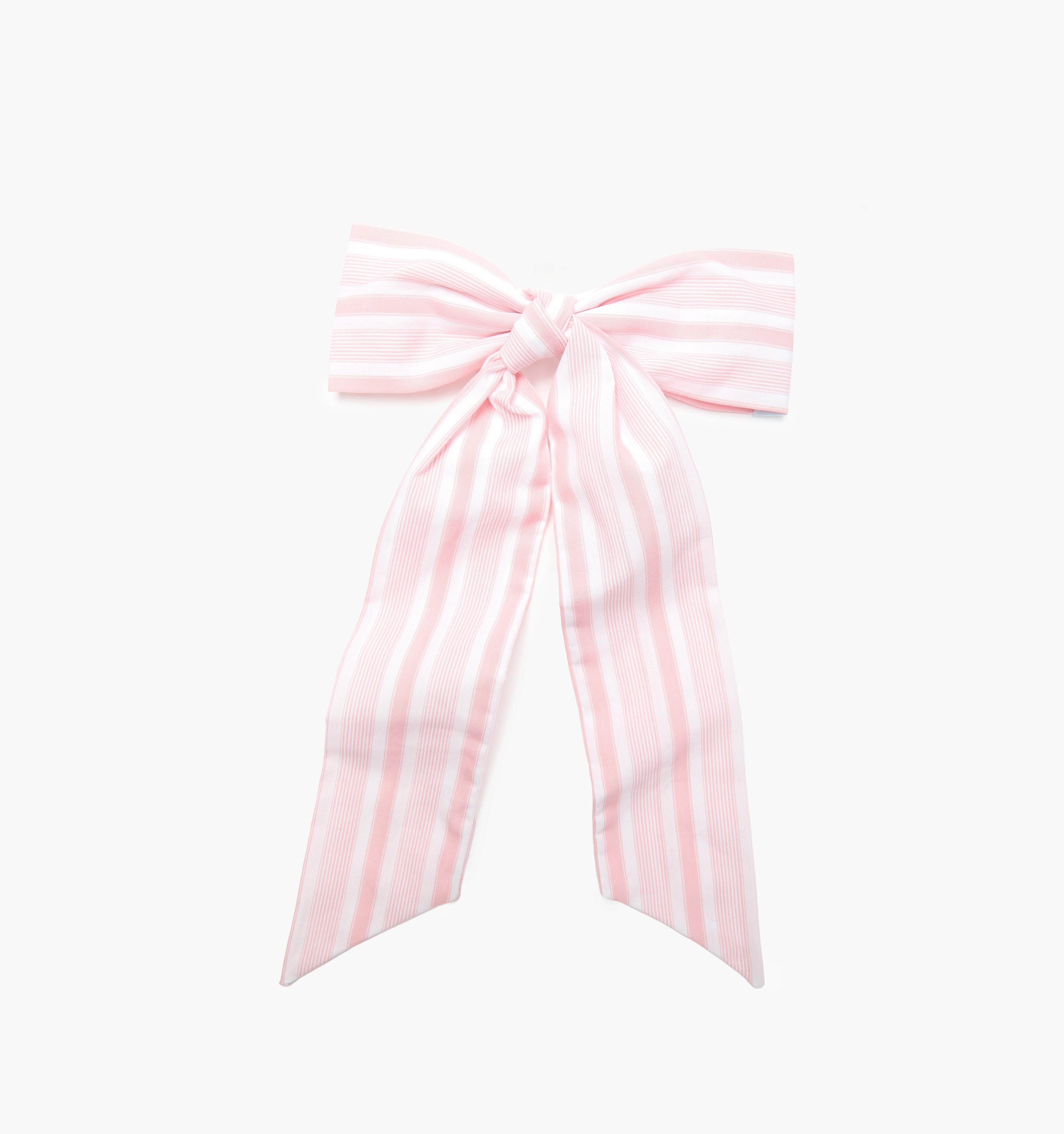 The Belle Bow - Pink Variegated Stripe