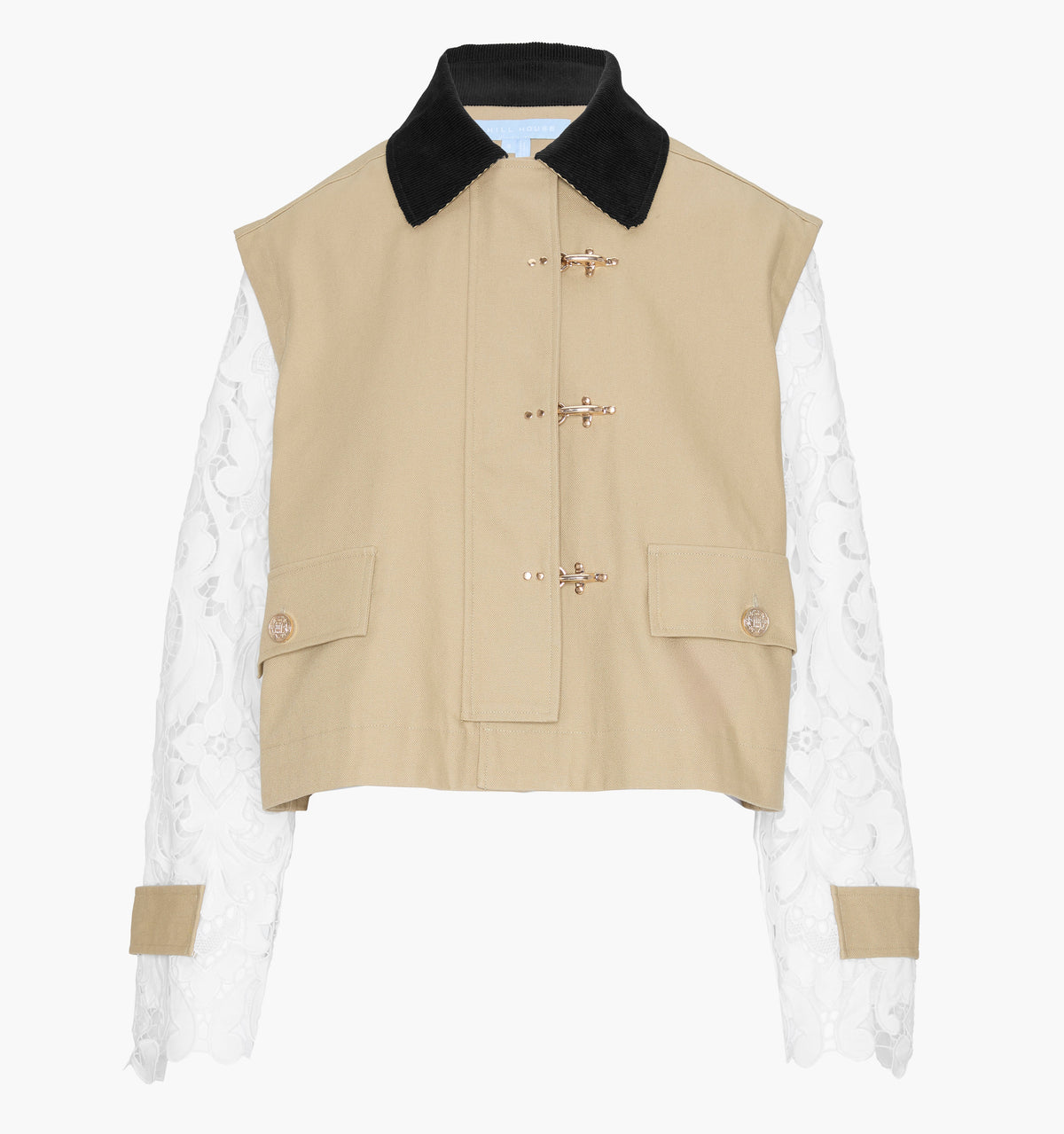 The Clarisse Jacket - Khaki Canvas