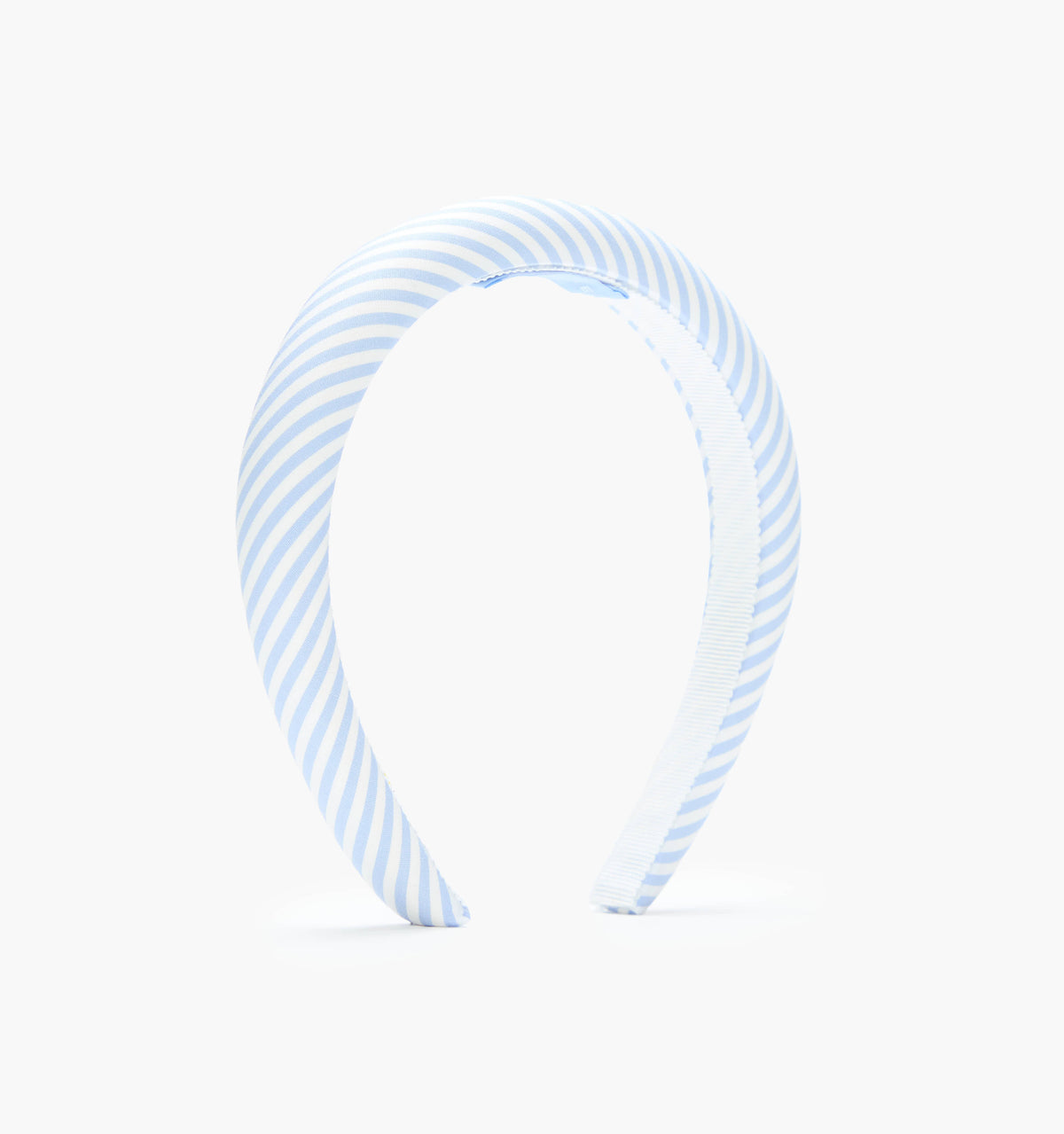 The Cleo Headband - Blue/White Stripe