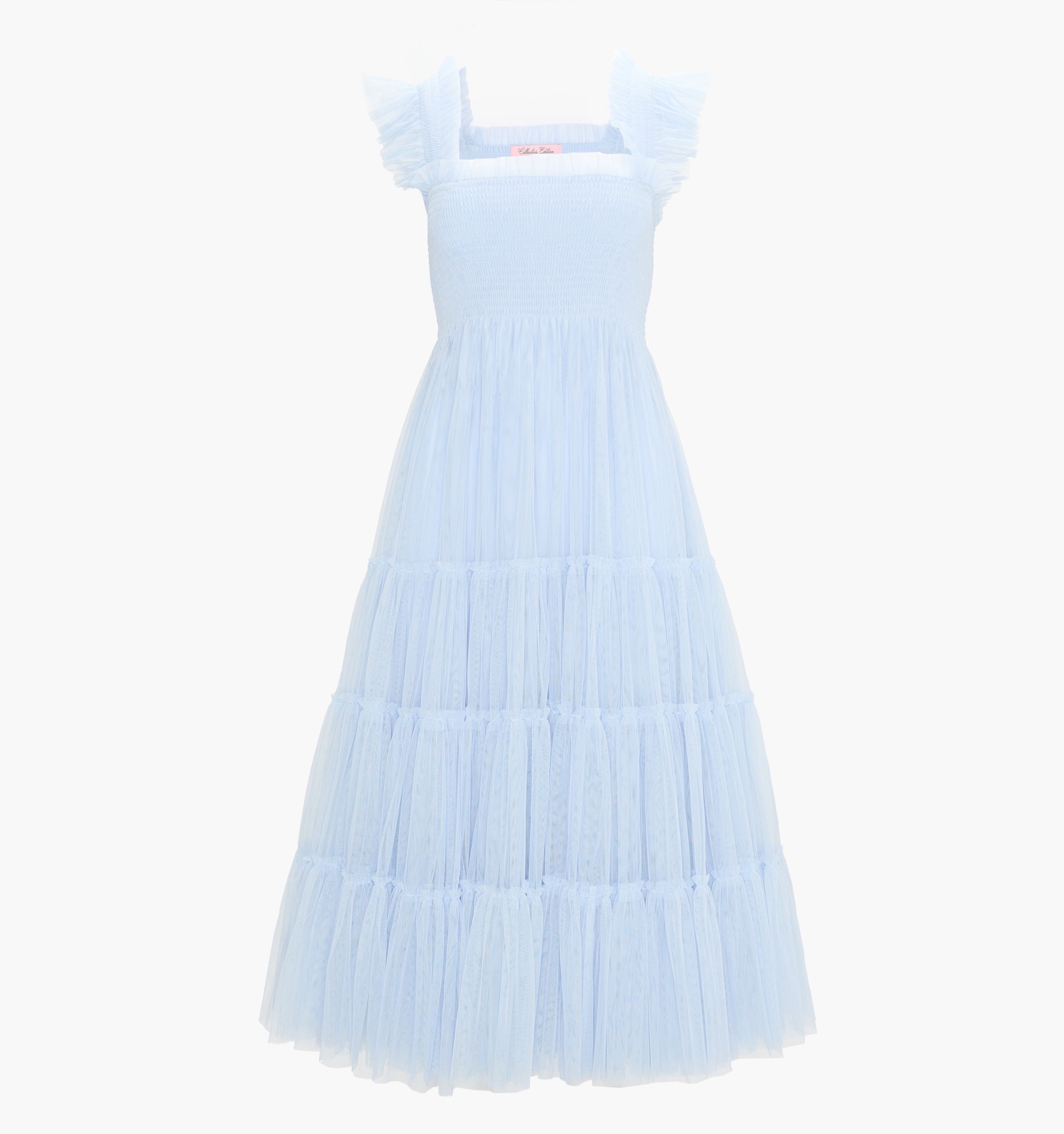 The Maternity Tulle Ellie Nap Dress - Powder Blue