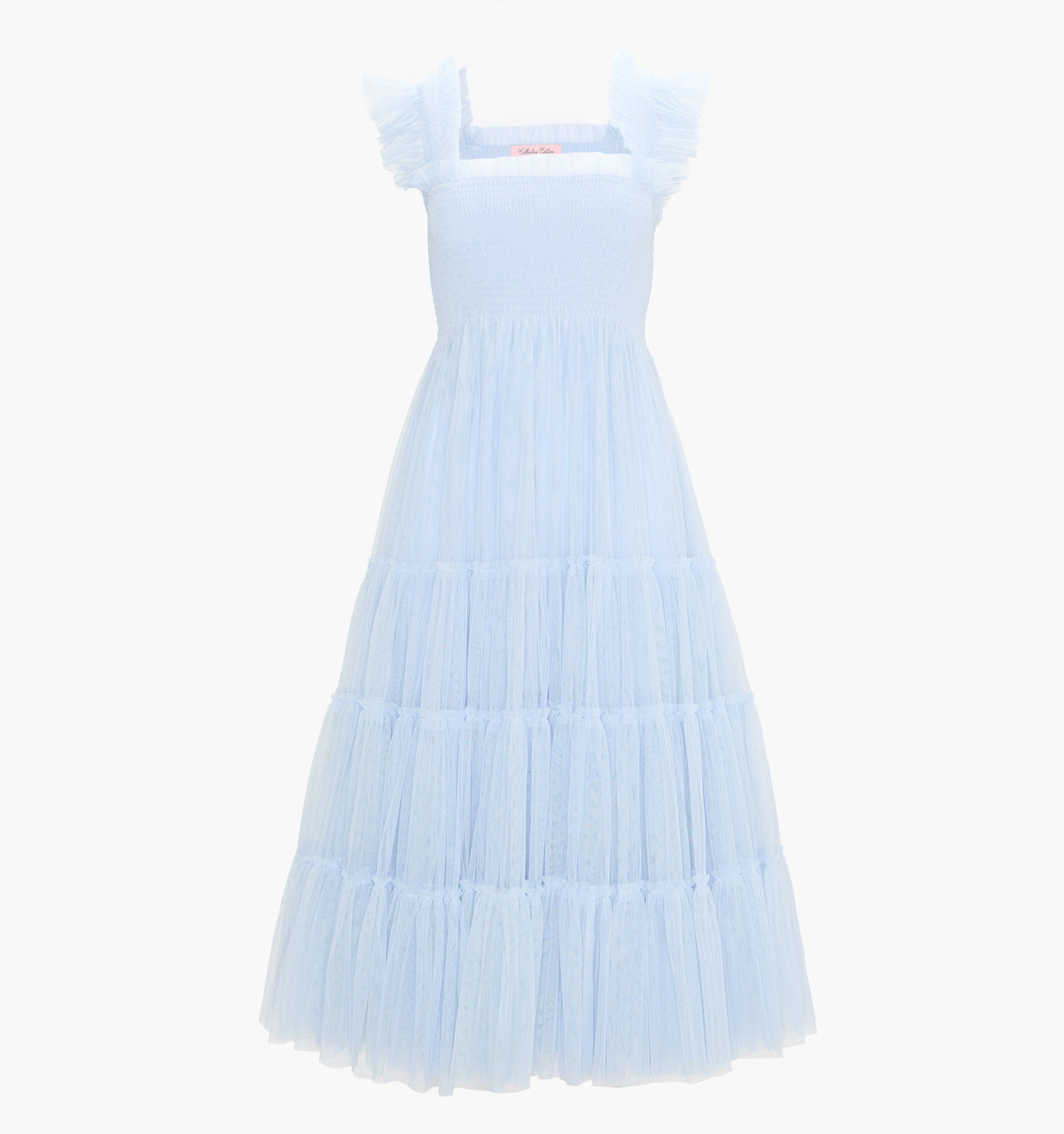The Maternity Tulle Ellie Nap Dress - Powder Blue