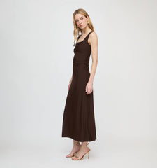 The Coraline Dress - Chocolate