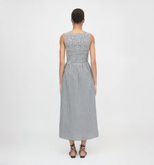 The Cosima Nap Dress - Black/Sand Gingham