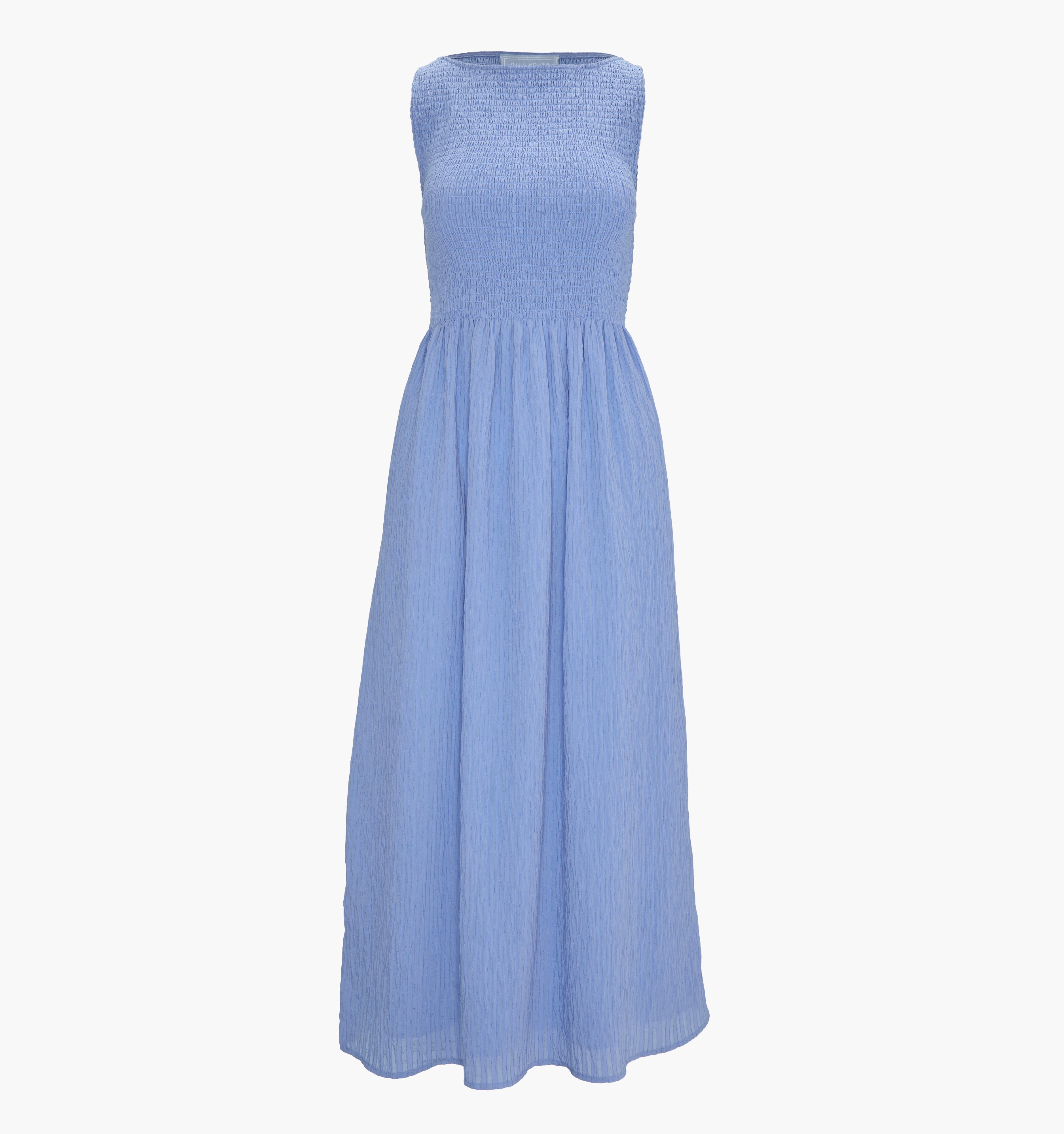 The Maternity Cosima Nap Dress - Bluebird