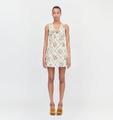 The Daria Dress - Tapestry Trellis Brocade