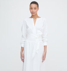 The Delphine Nap Skirt - White