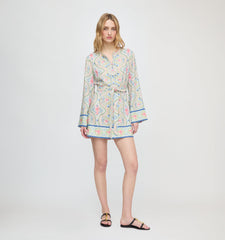 The Doris Mini Tunic - Sea Scroll