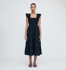 The Ellie Nap Dress - Black Crepe