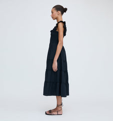 The Ellie Nap Dress - Black Crepe