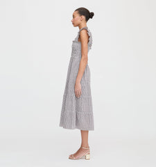 The Ellie Nap Dress - Chocolate Gingham