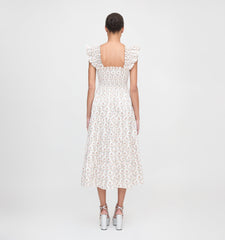 The Ellie Nap Dress - Pink Ribbon Rose Ikat