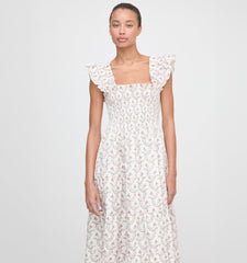 The Ellie Nap Dress - Pink Ribbon Rose Ikat