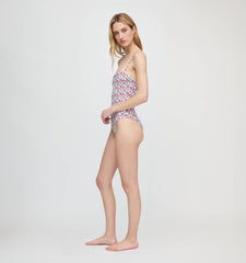 The Giana One Piece - Diamond Cherries Cherry Red