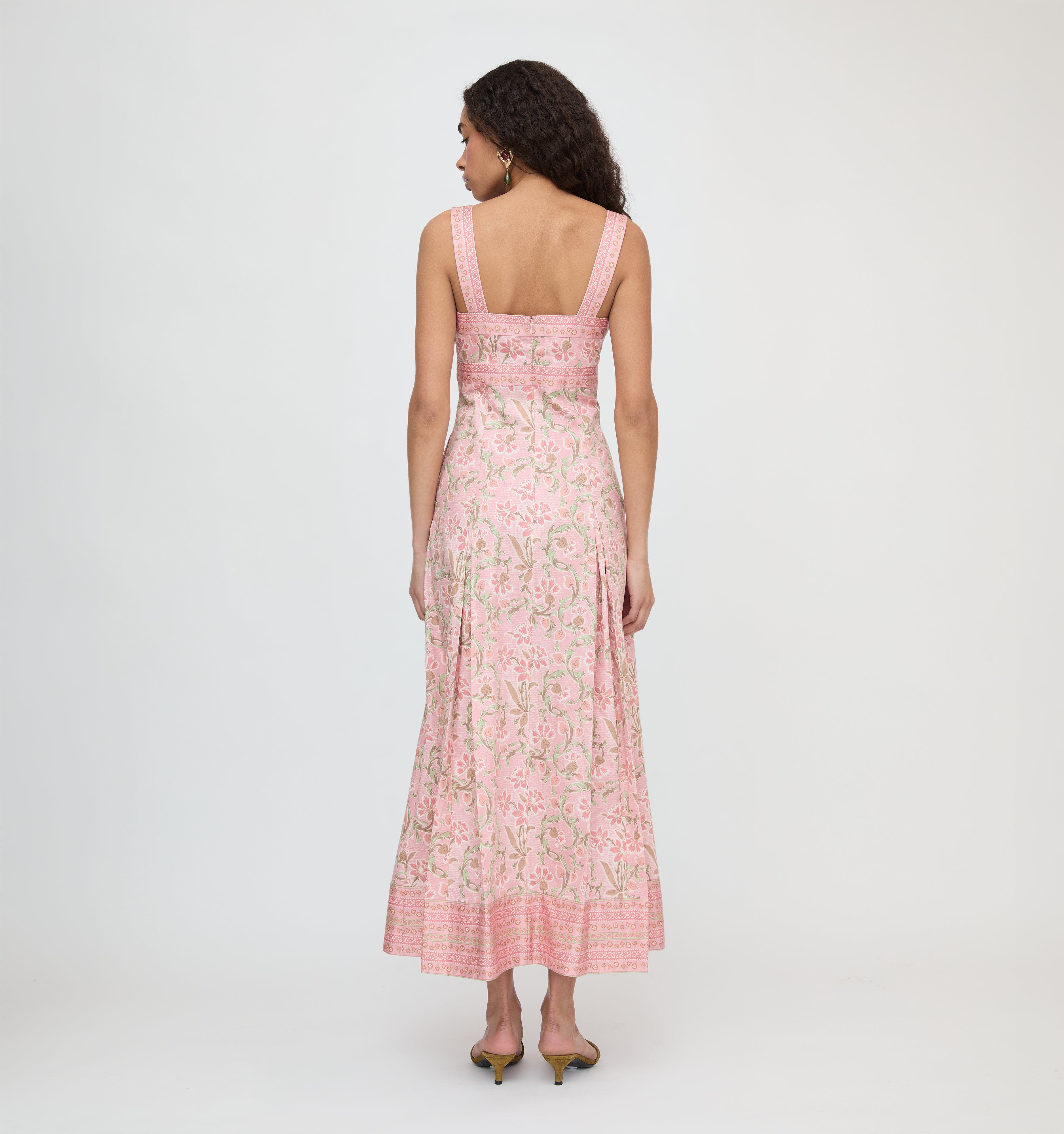 The Hope Dress - Daffodil Brocade