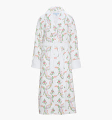 The Hotel Robe - Pink Ribbon Rose Ikat