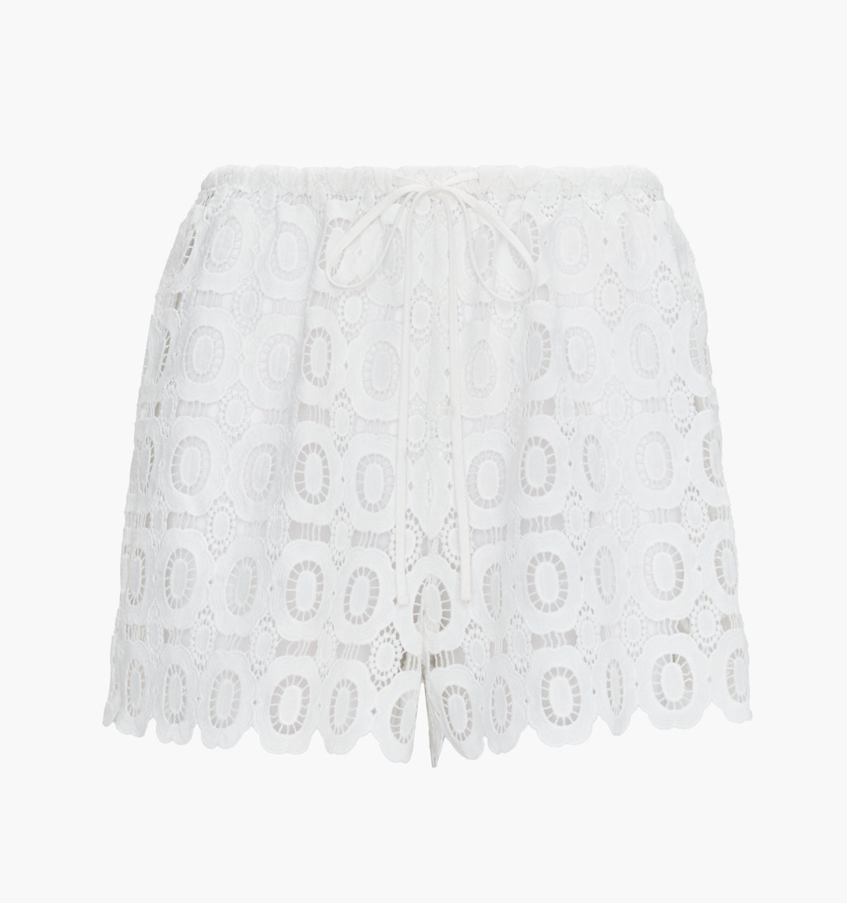 The Kaya Short - White Broderie