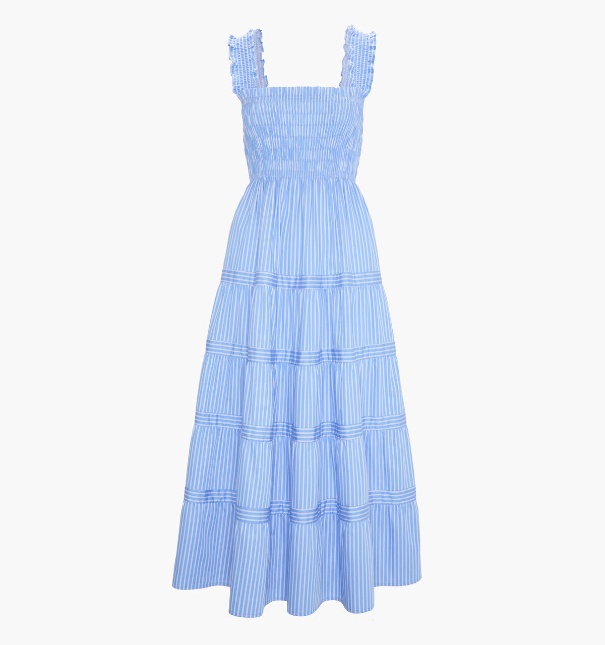 The Kimmy Maxi Nap Dress - Blue Stripe