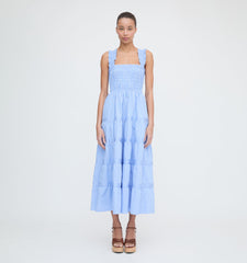 The Kimmy Maxi Nap Dress - Blue Stripe
