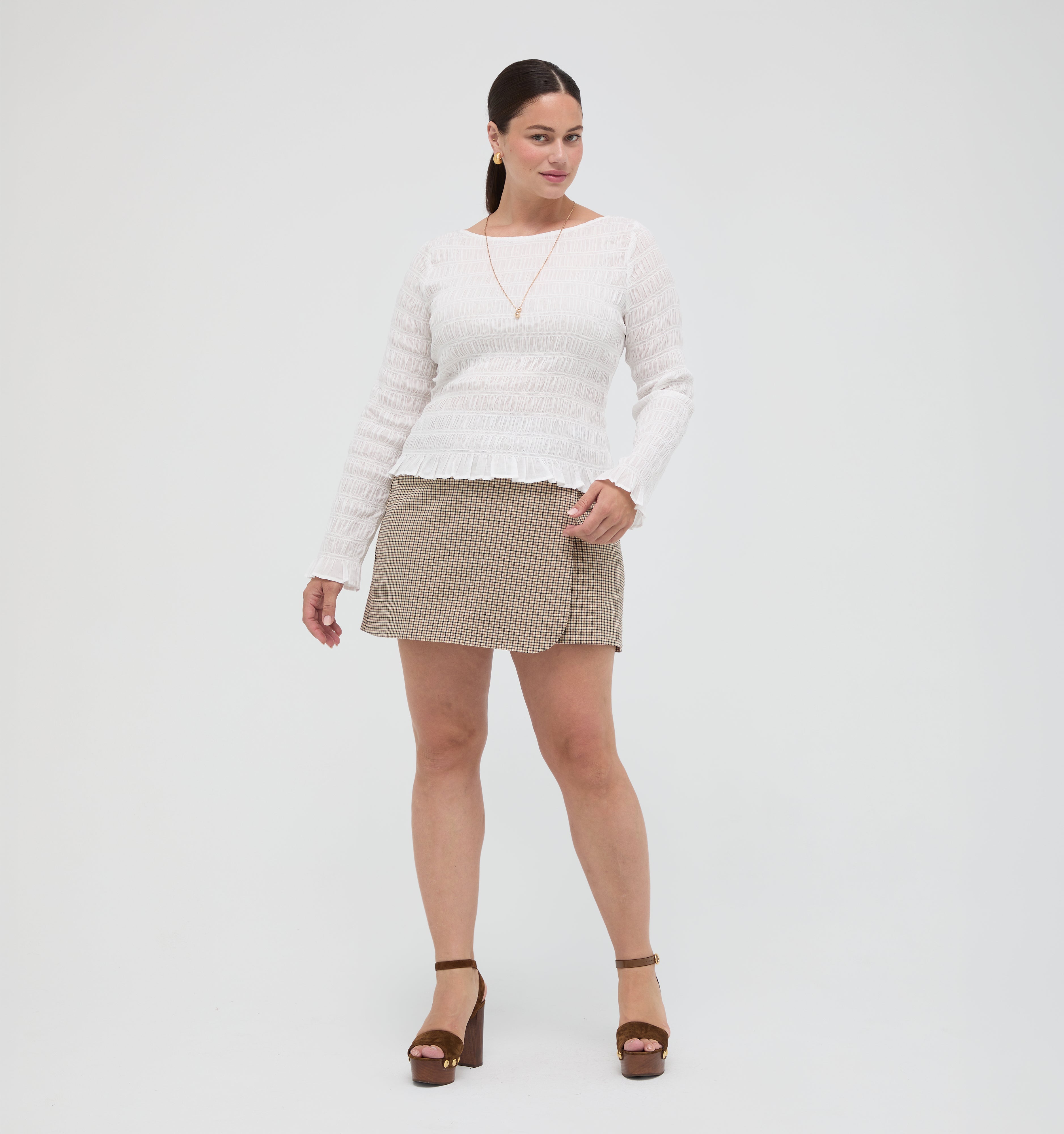 The Lexi Nap Top - Antique White