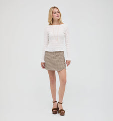 The Lexi Nap Top - Antique White