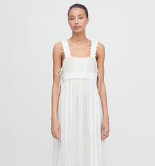 The Lux Nightgown - Soft Ivory