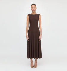 The Mila Dress - Chocolate Jersey